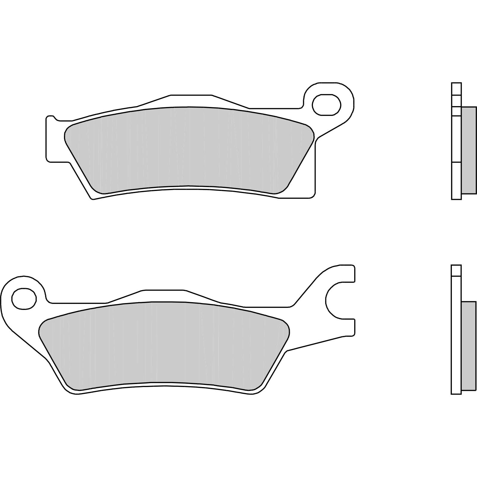 Brembo Jarrupalat Sintered Off-Road