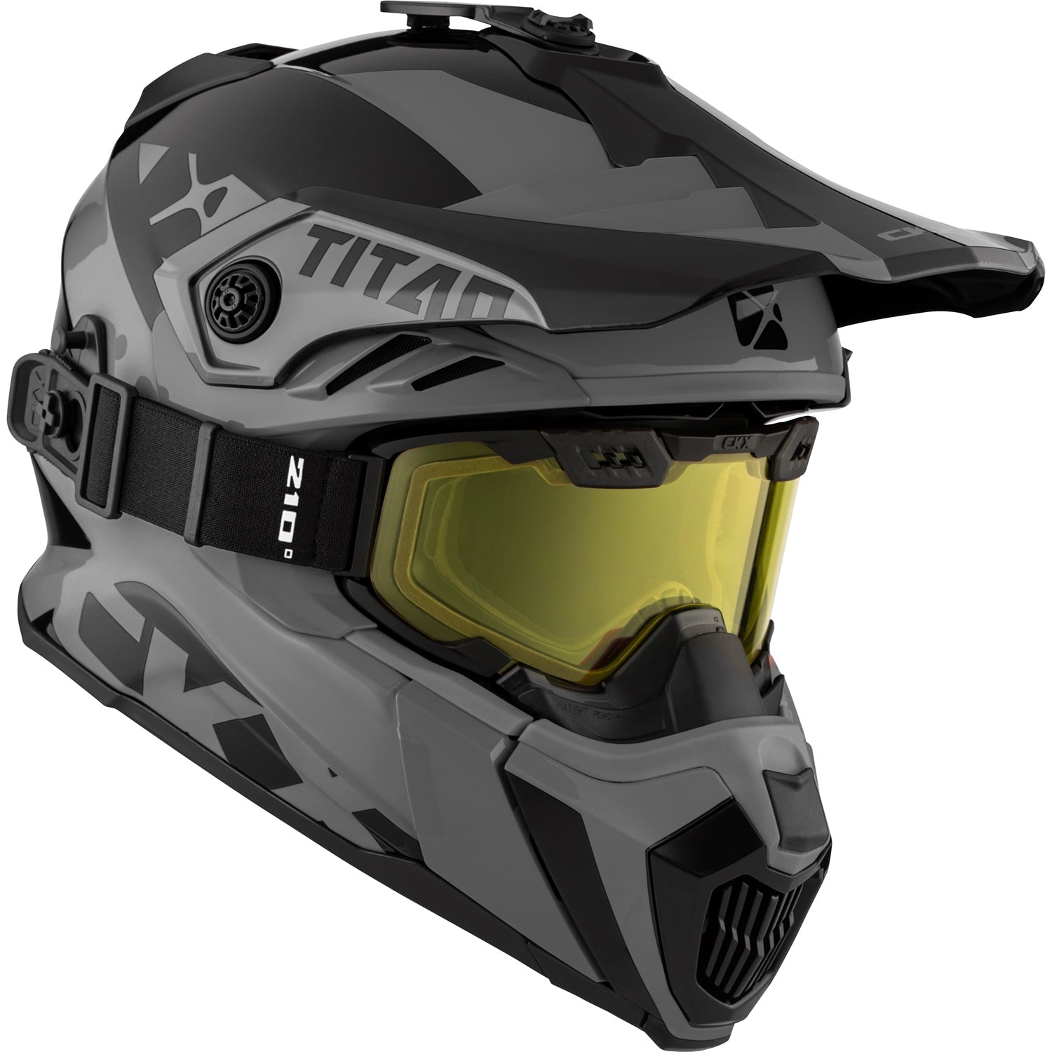 TITAN Airflow Кроссовый Шлем + Снегоходные очки