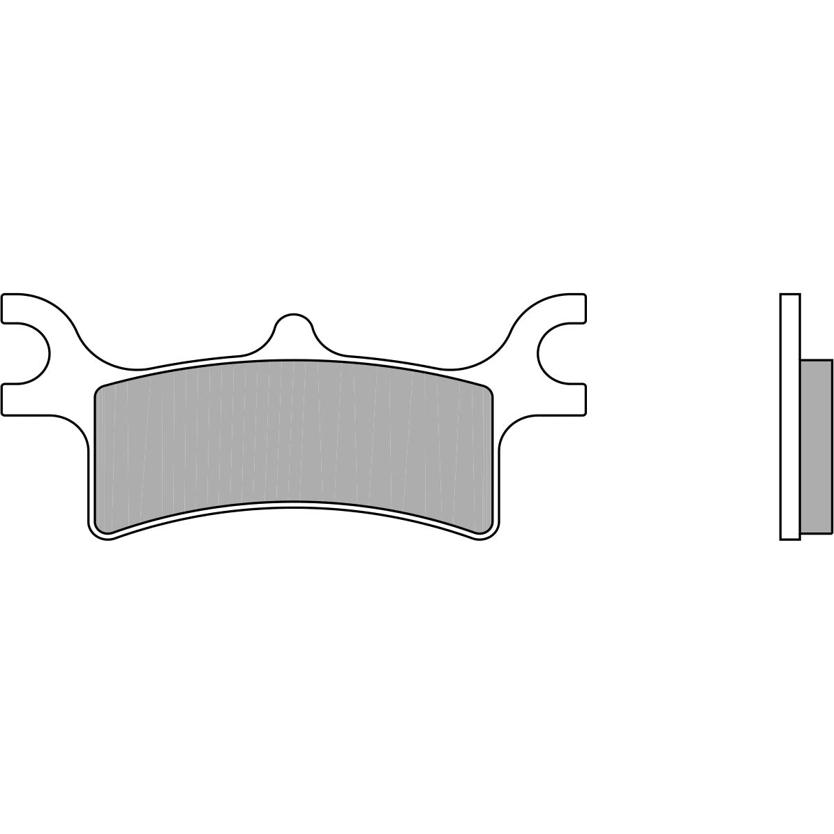 Brembo Jarrupalat Sintered Off-Road