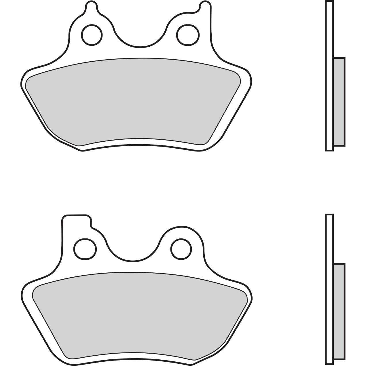 Brembo Jarrupalat Eteen Sintered Road