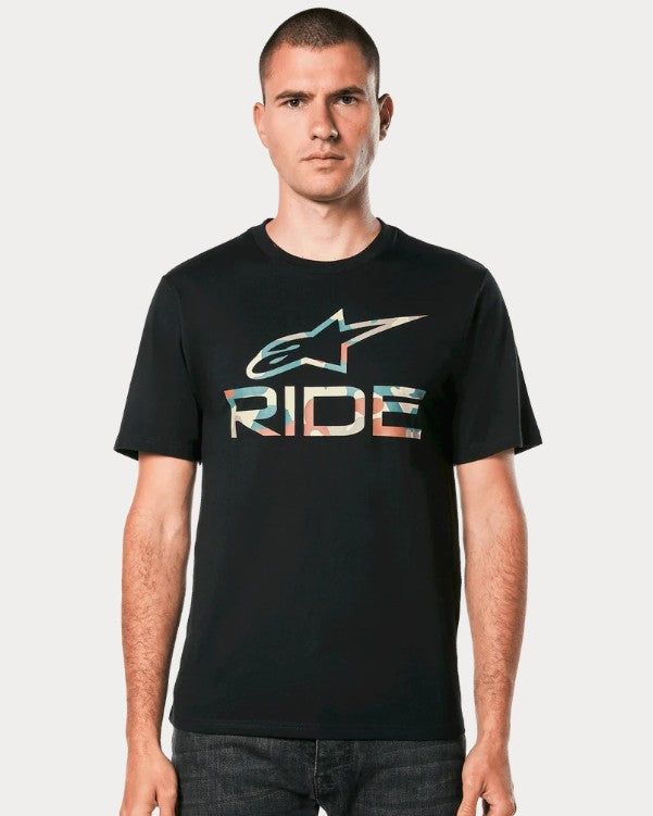 Alpinestars T-shirt Ride 4.0 Camo CSF Black M