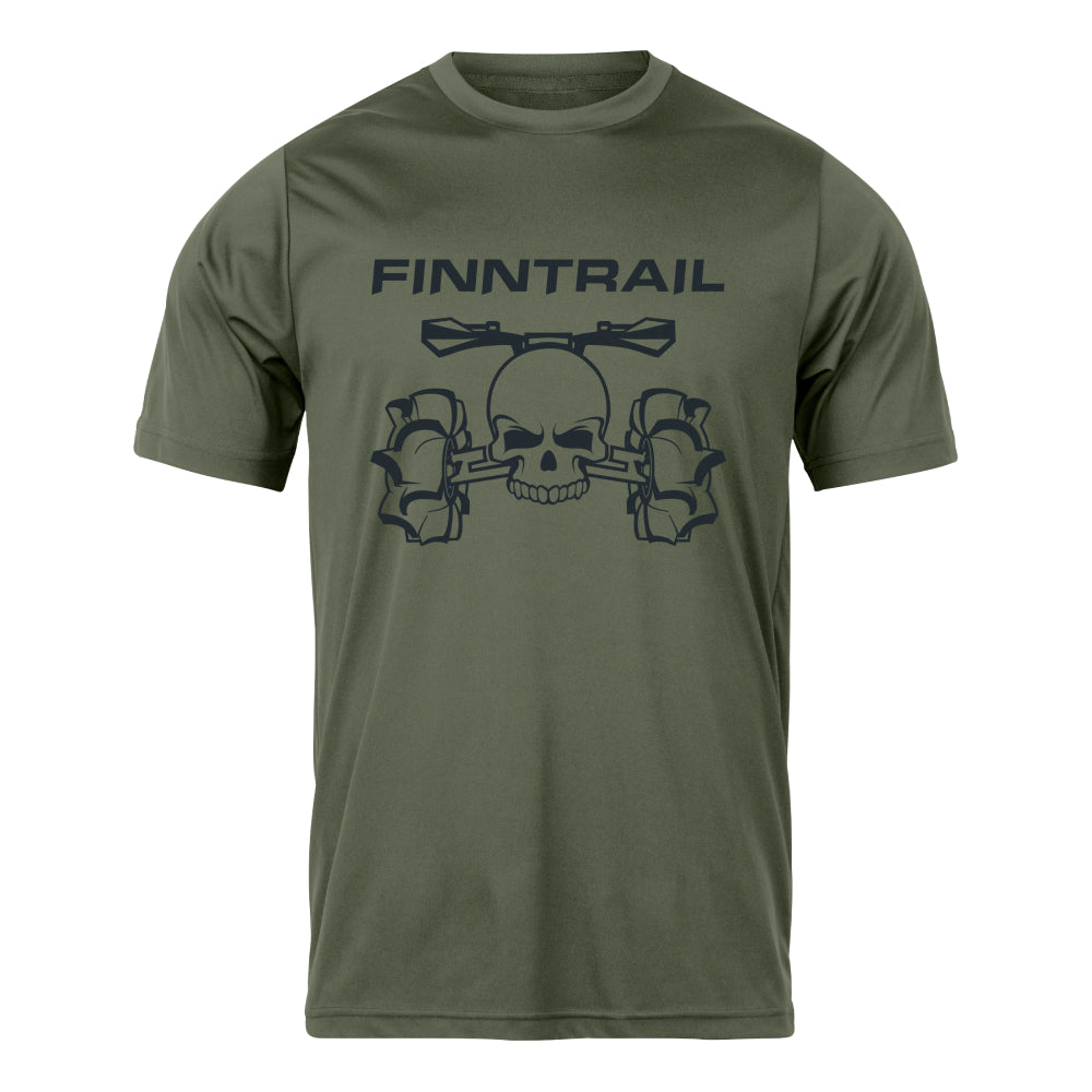 T-shirt ATV skull