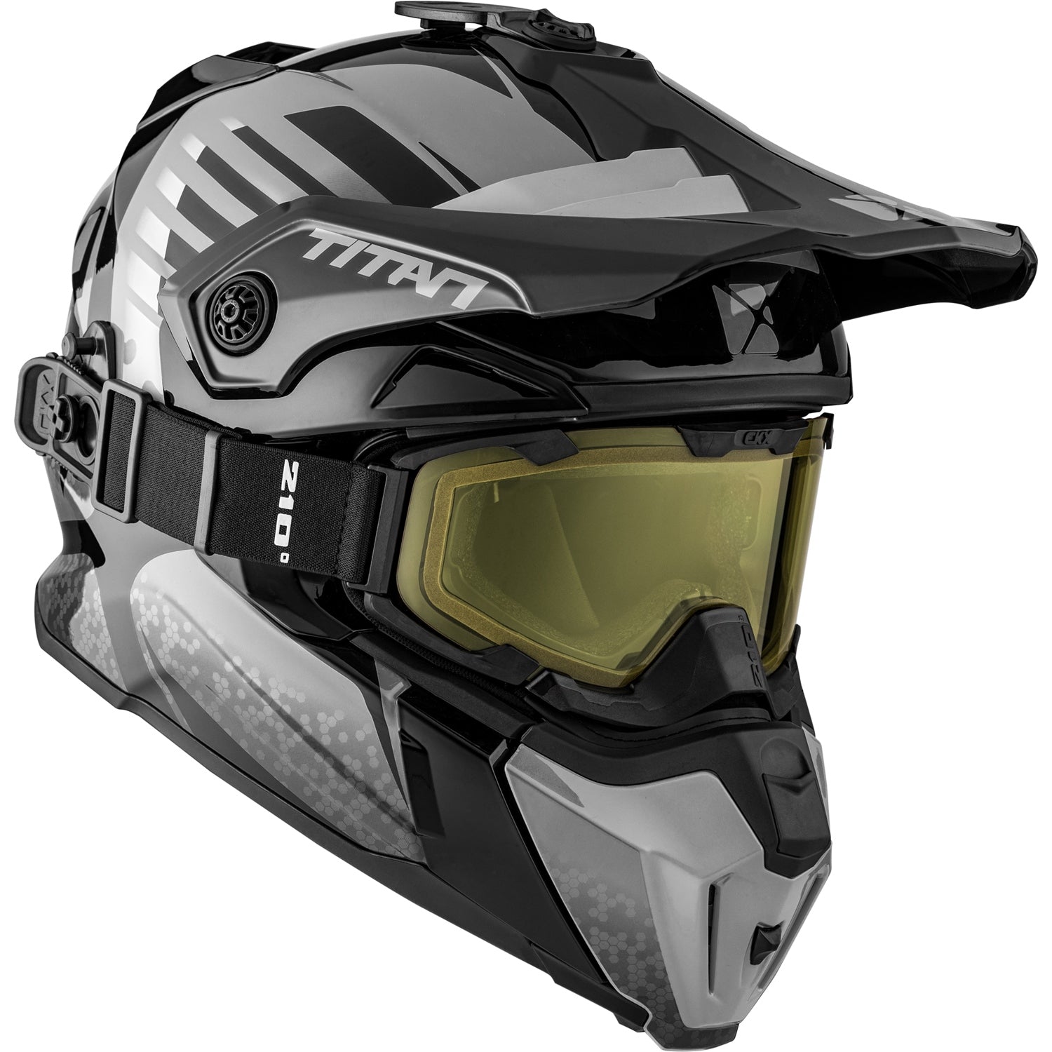 TITAN Avid Кроссовый Шлем + Снегоходные очки