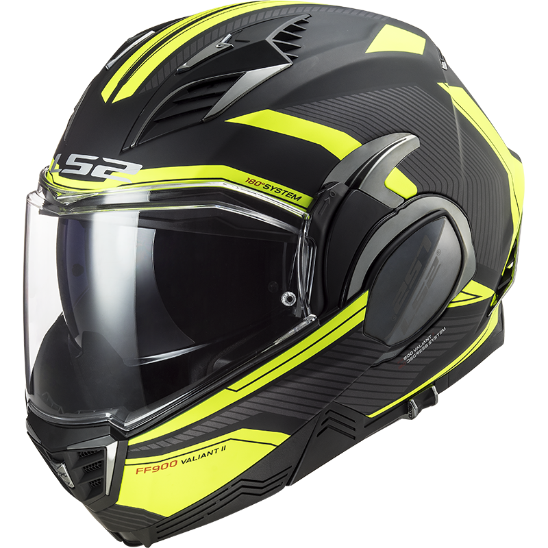 FF900 VALIANT II  REVO Matta musta HI-VIS Keltainen