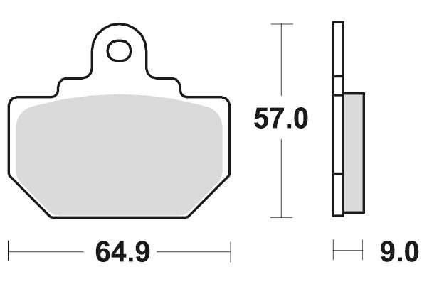 Sbs Jarrupalat Ceramic Taakse