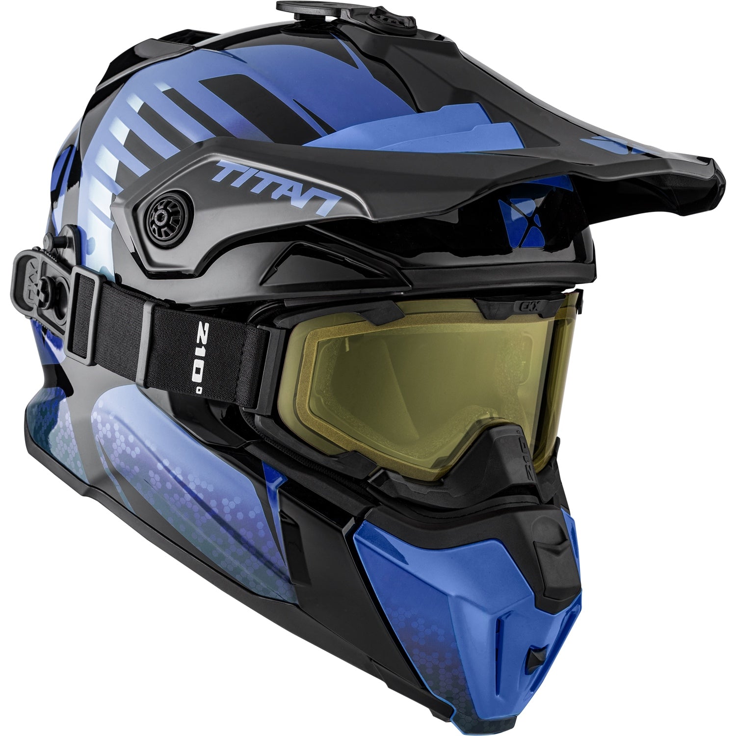 TITAN Avid Кроссовый Шлем + Снегоходные очки