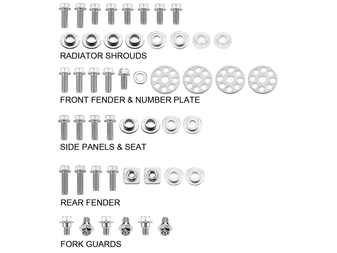 Psychic Body Panel Hardware PackSuzuki