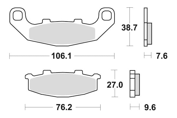Sbs Jarrupalat Carbon Tech Taakse