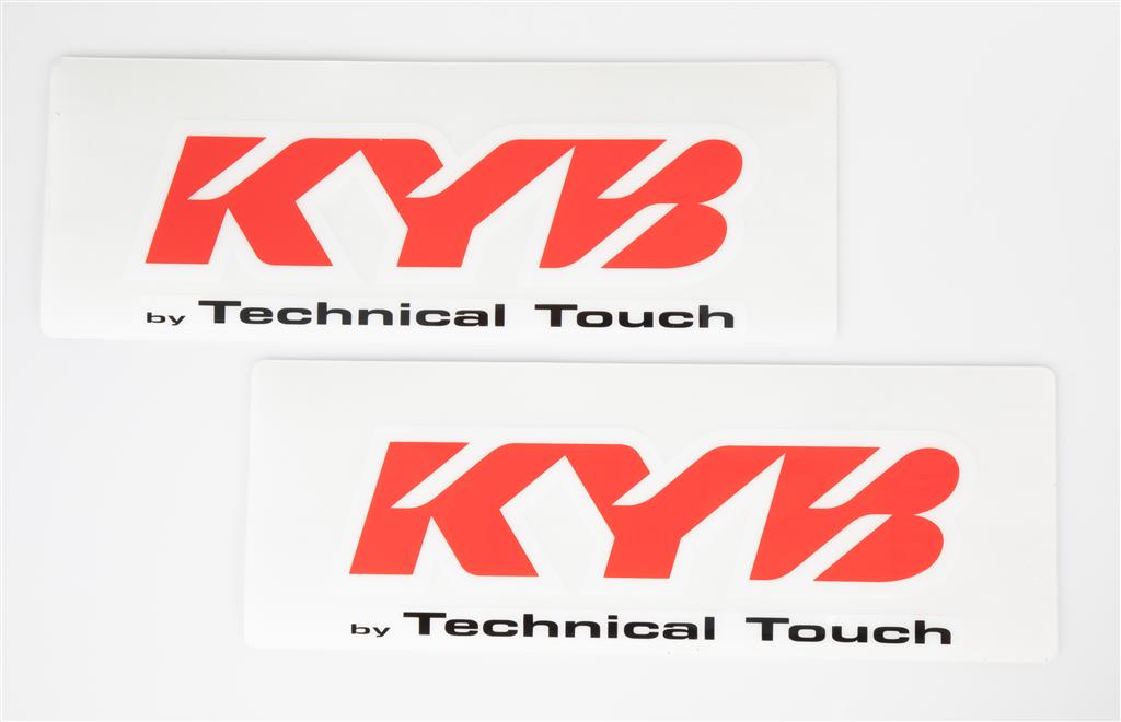 * KYB sticker set ff * KYB By Tecnical Touch 2017 Red PRD