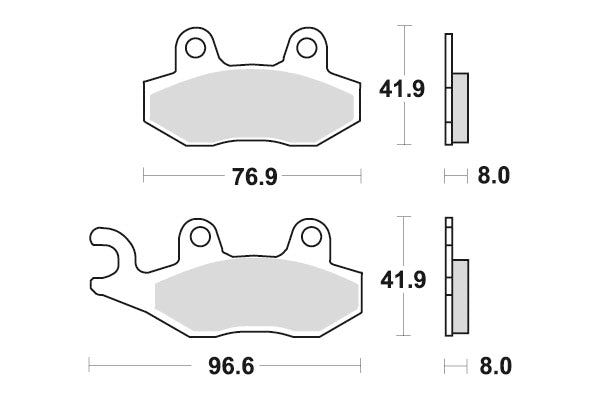 Sbs Jarrupalat Racing Sintered