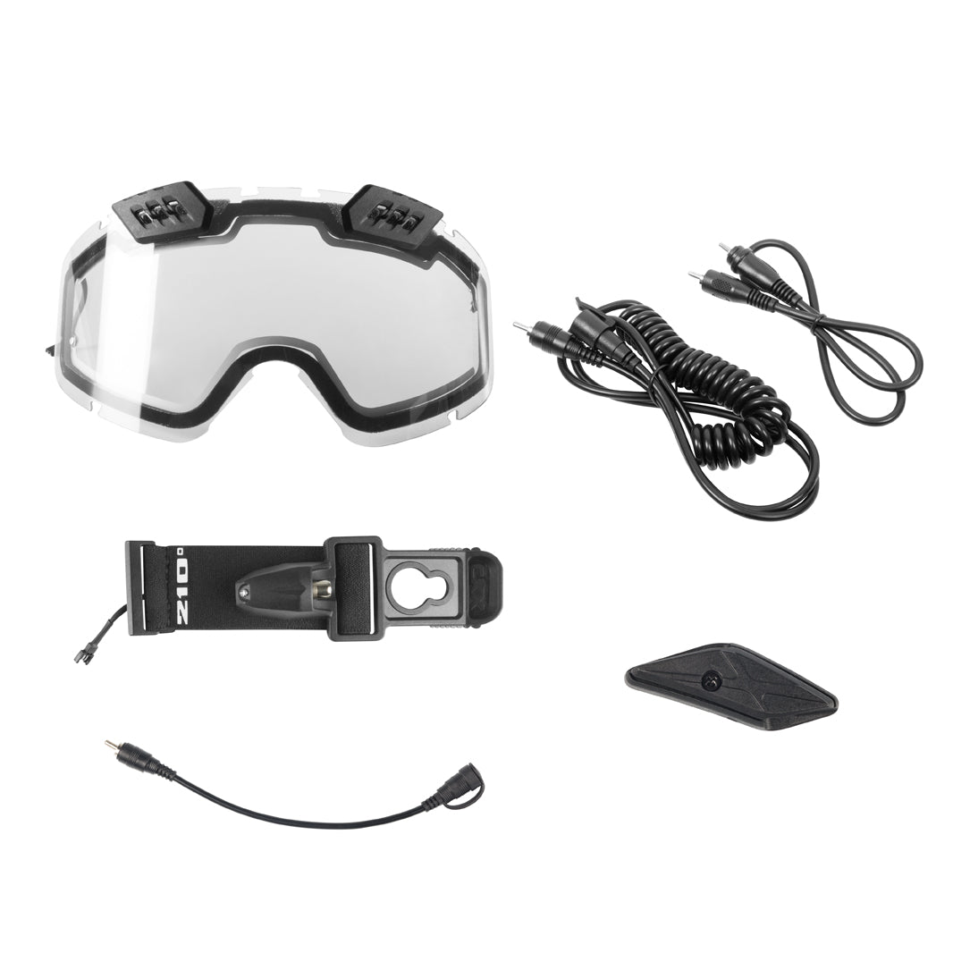 CKX Sähkö Upgrade kit, Ajolasit 210° Airflow