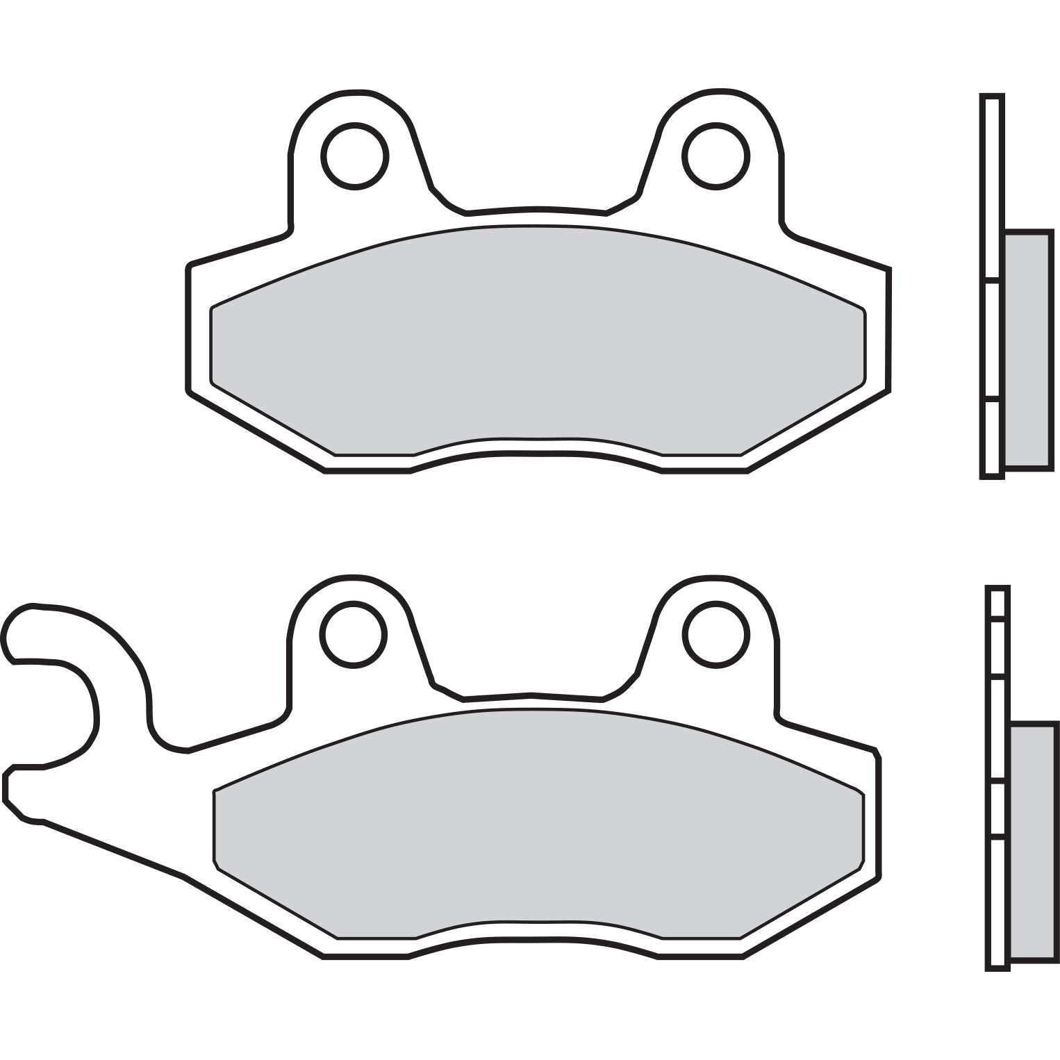 Brembo Jarrupalat Taakse Sintered Road