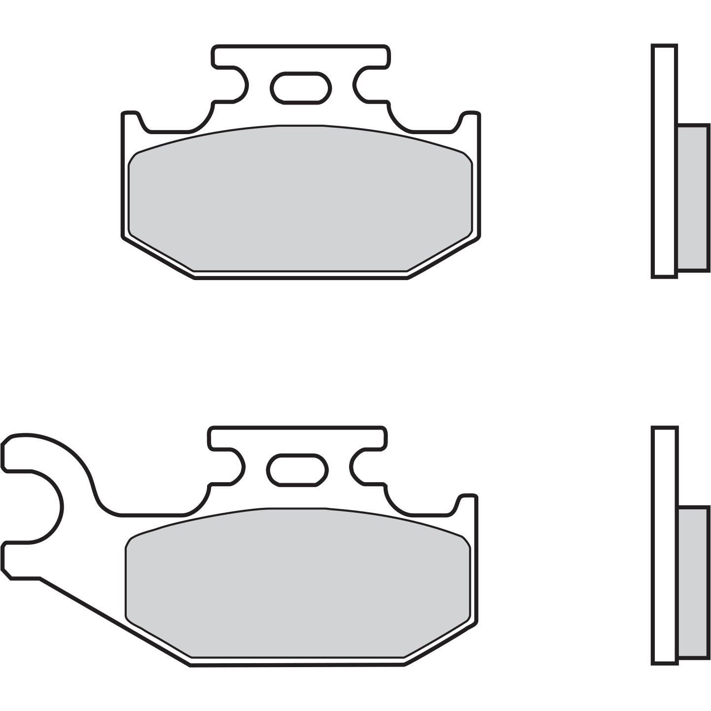 Brembo Jarrupalat Sintered Off-Road