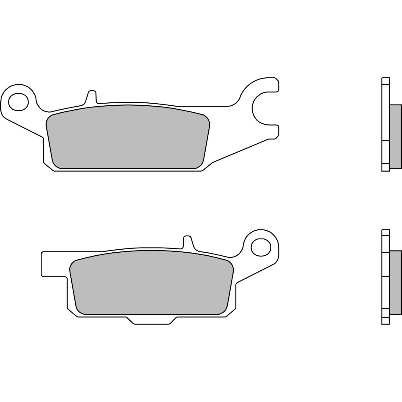 Brembo Jarrupalat Sintered Off-Road