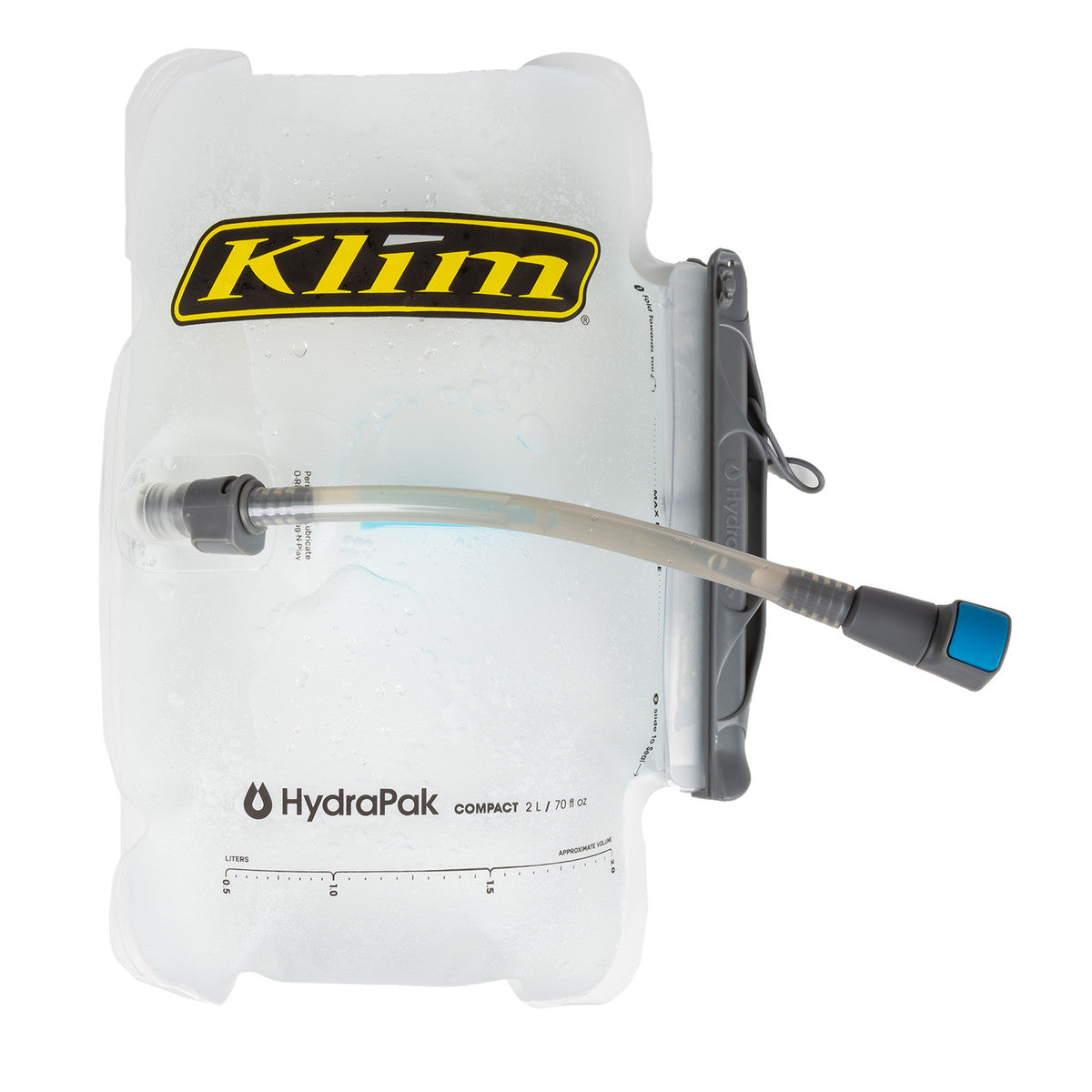 Hydrapak 2.0L Compact Shape-Loc Reservoir 48" Kirkas