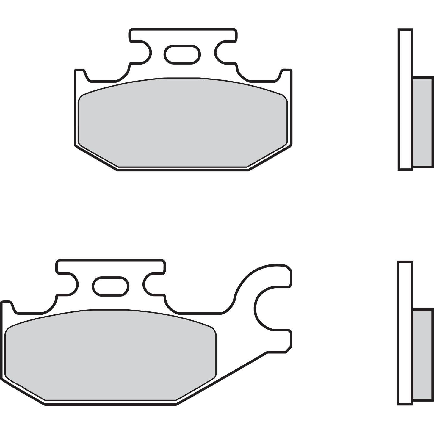Brembo Jarrupalat Sintered Off-Road