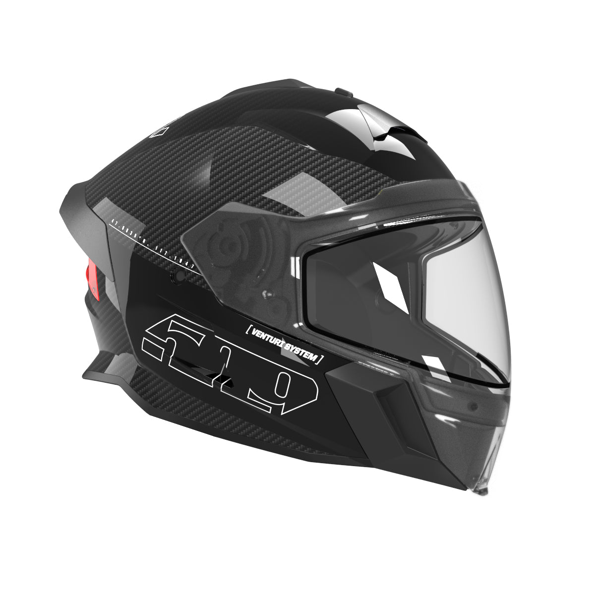 Delta V Carbon Ignite Kelkkakypärä Lämmitettävällä visiirillä