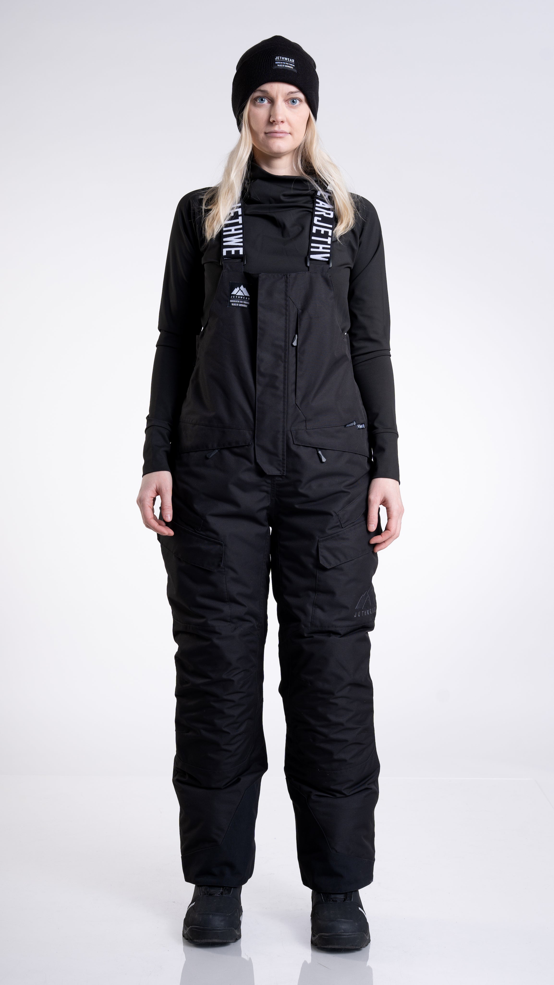 W's Bib Pant Pro - Black - 150g