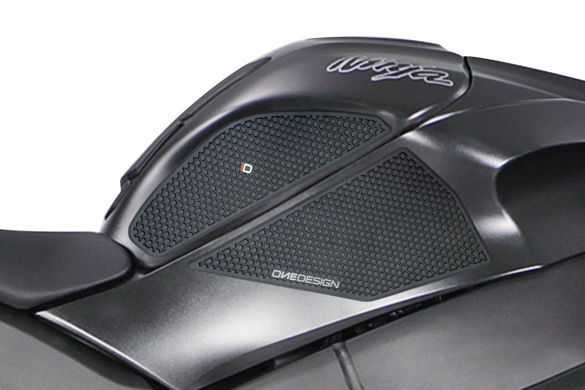Puig Lateral Tank Pads Kawasaki C/Black