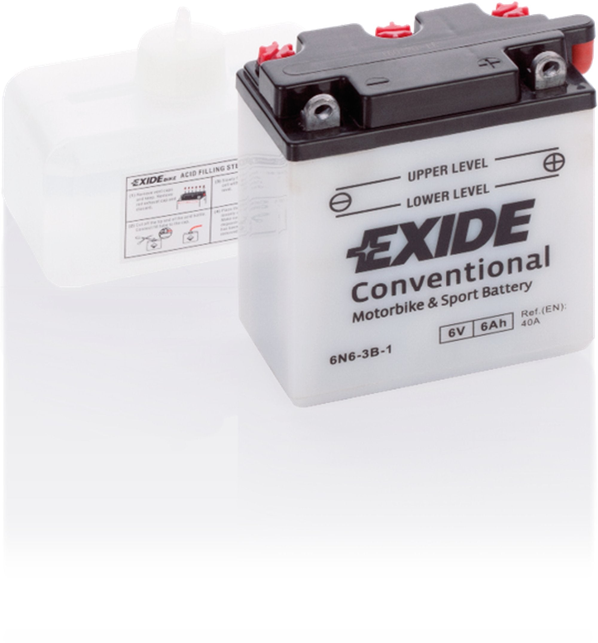 Exide akku 6N6-3B-1