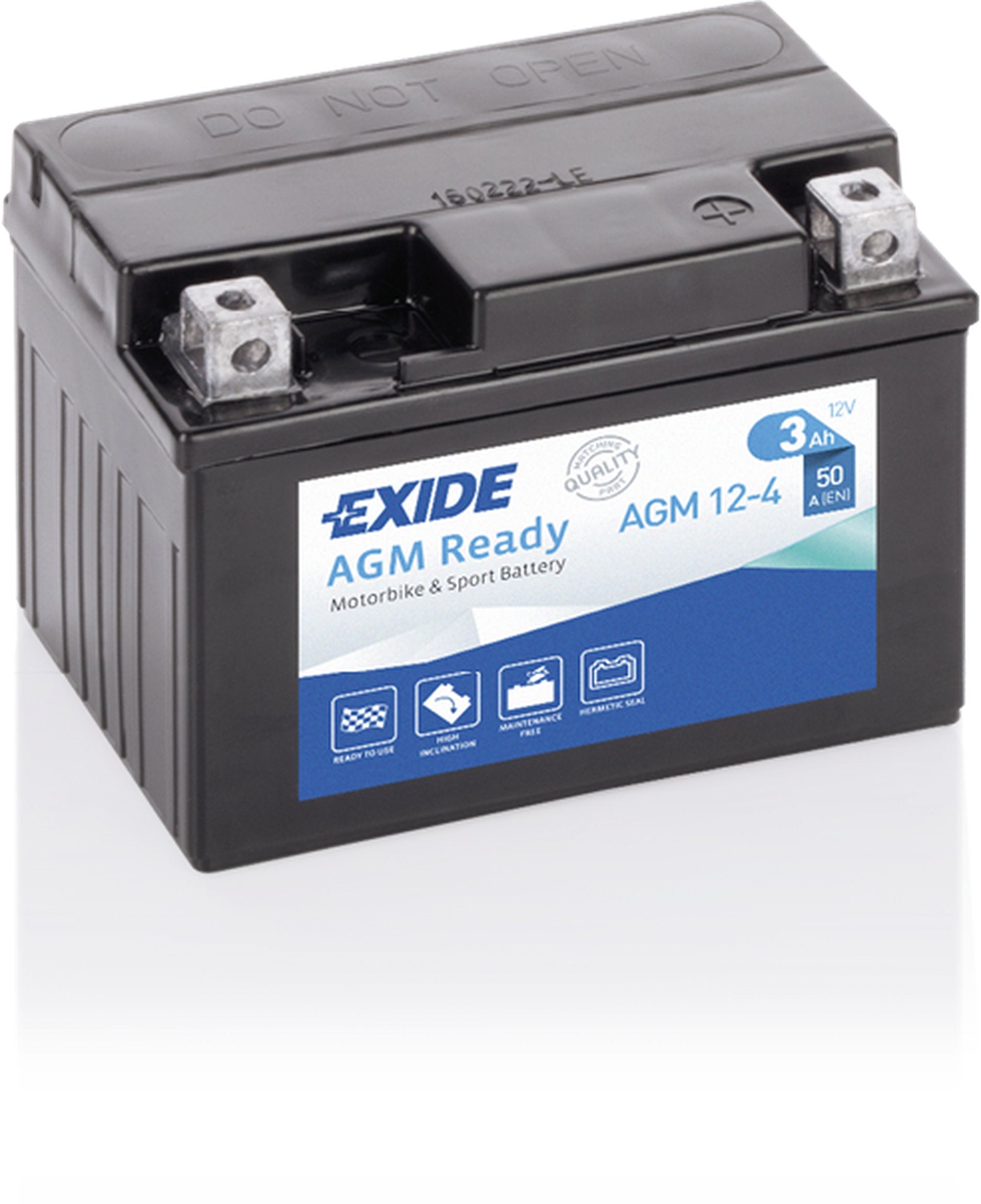 Exide akku AGM12-4