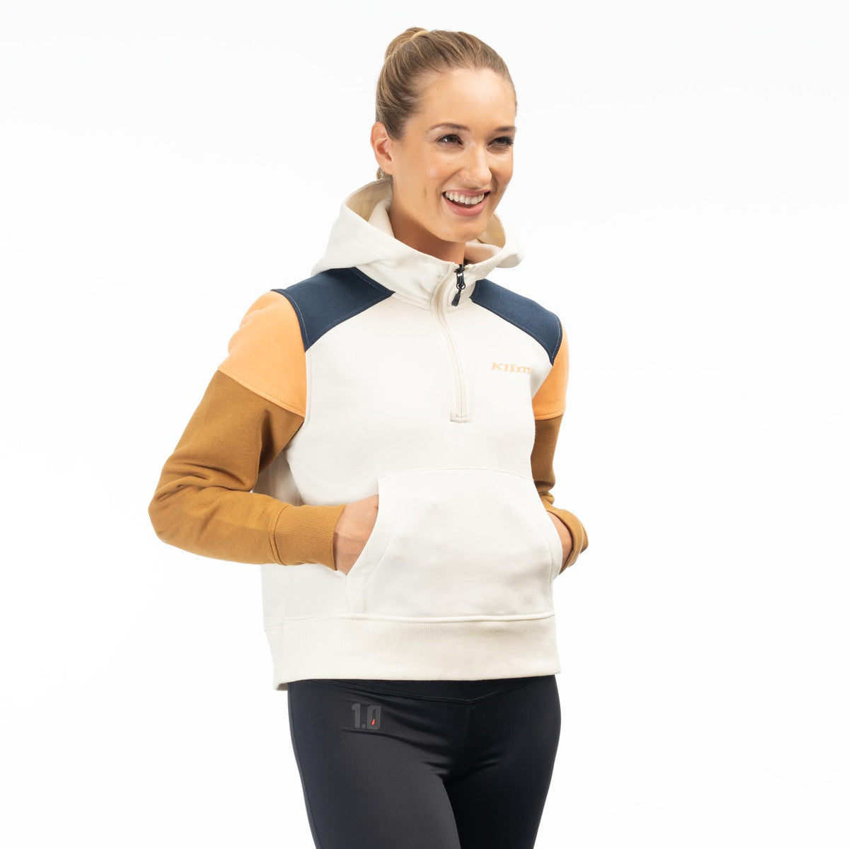 Naisten Huntley 1/4 Zip Lyhyt Huppari