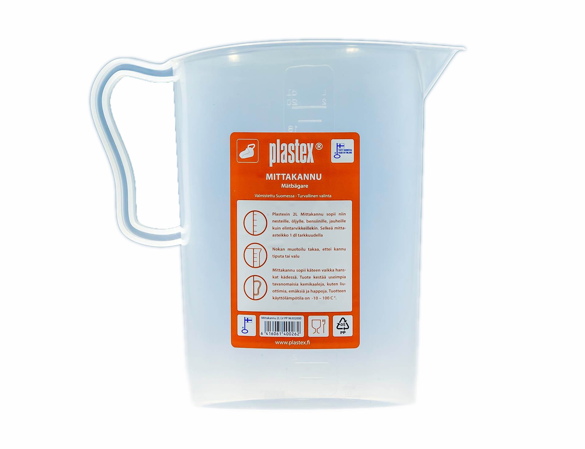 Plastex Mittakannu 2L PP LV