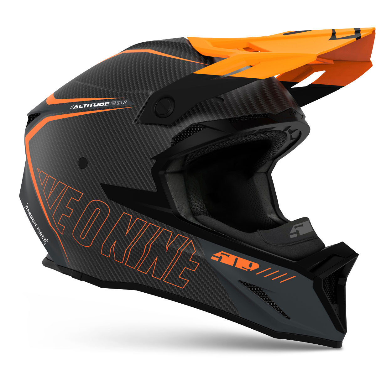 Altitude 2.0 Carbon Fiber 3K R-Series Kelkkakypärä