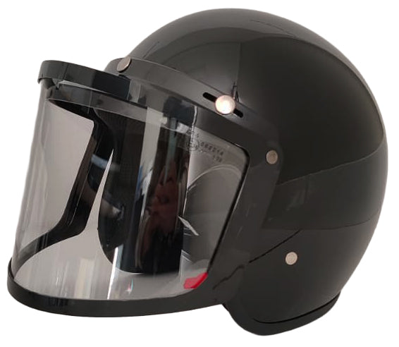 Jet helmet, double visor