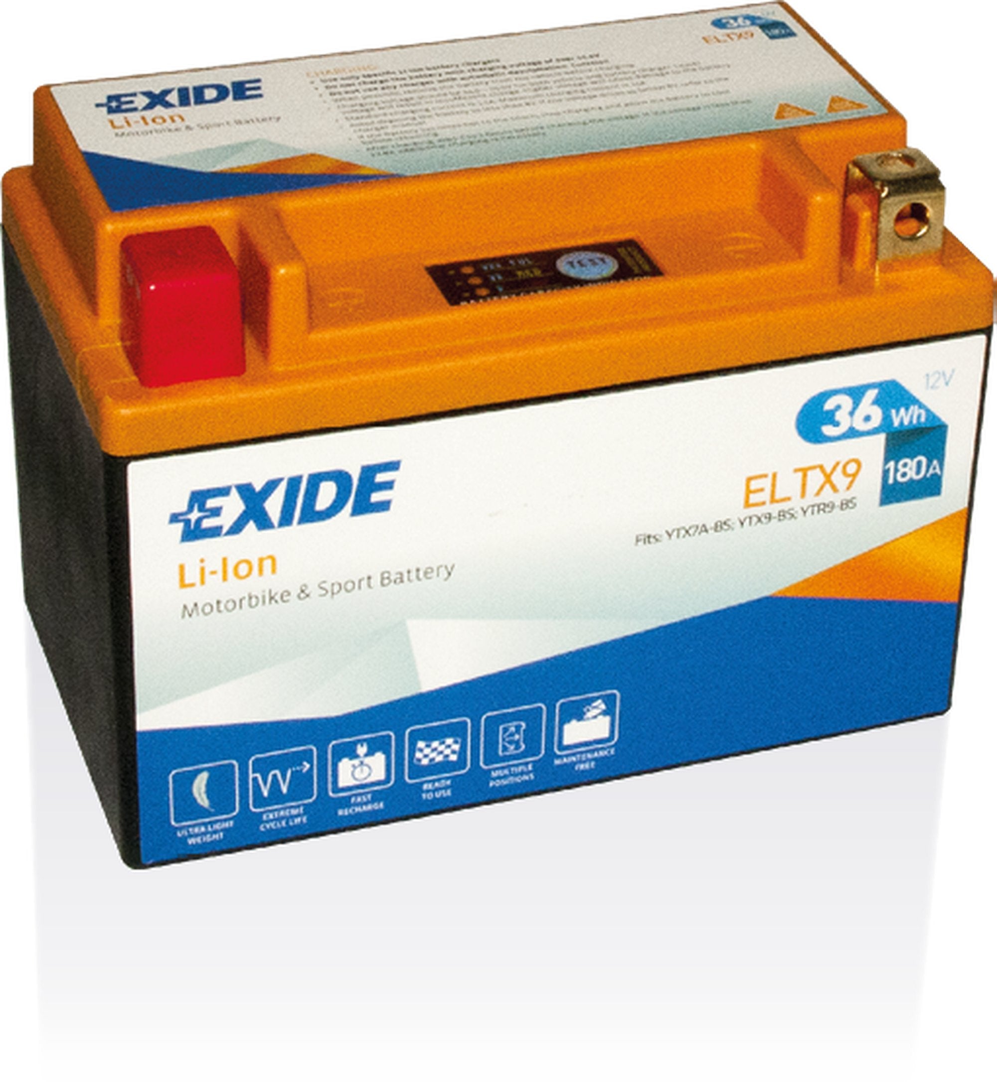 Exide akku Li-Ion ELTX9