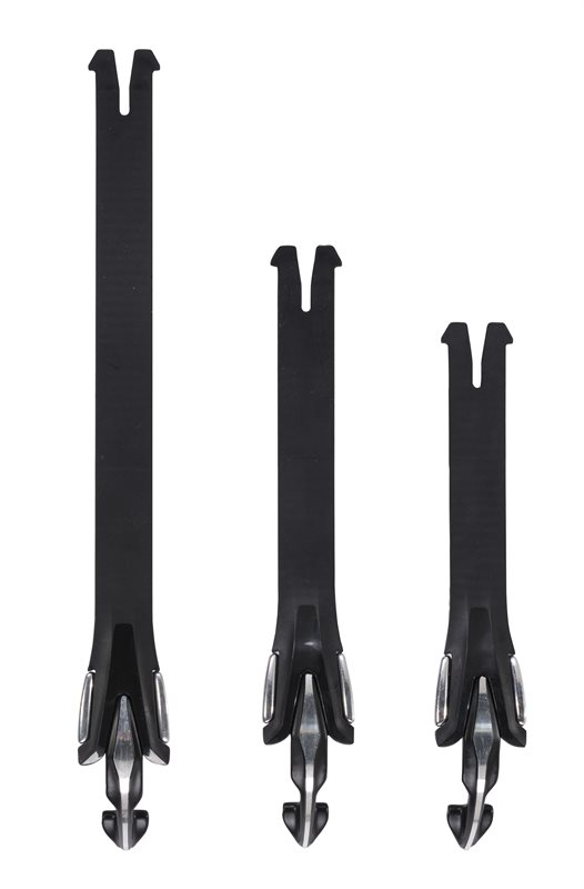 Alpinestars Buckle Strap set Tech 10 Musta 2019-