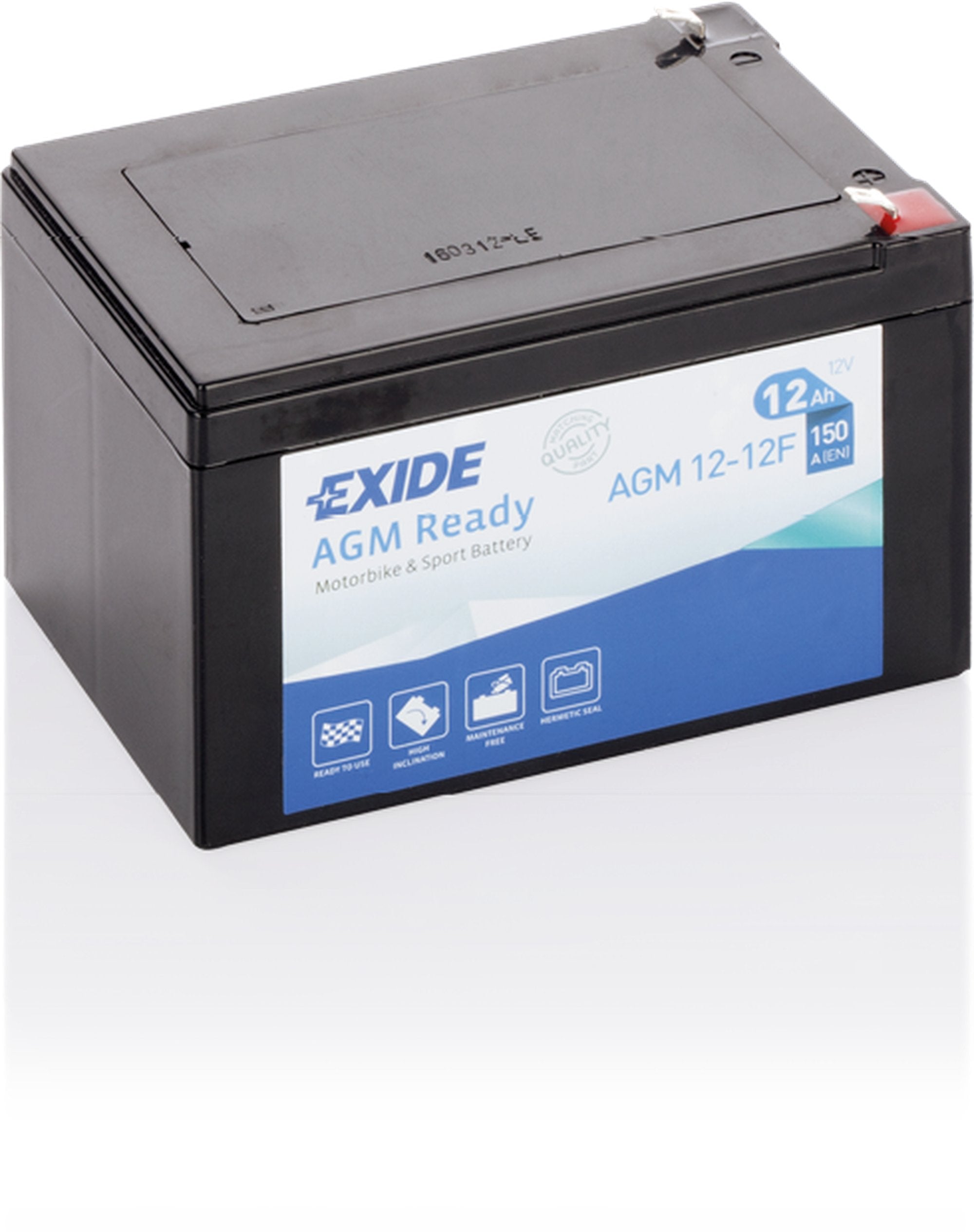 Exide akku AGM12-12F
