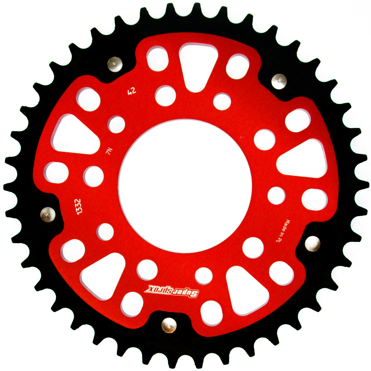 Supersprox Stealth takaratas Punainen
