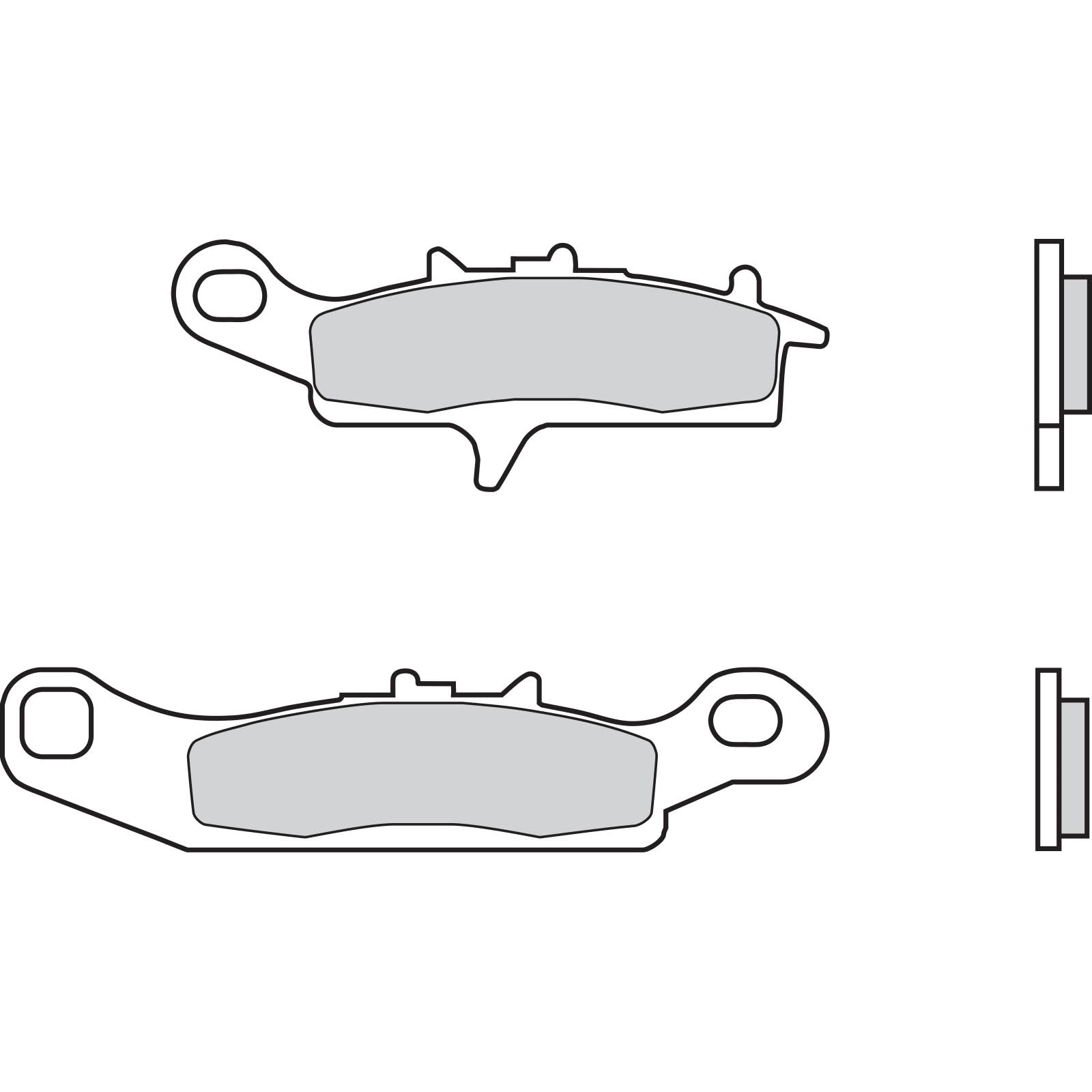 Brembo Jarrupalat Sintered Off-Road