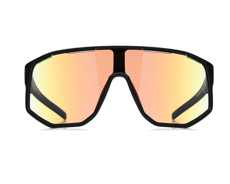 Dash Pro Aurinkolasit Soft Black w Photochromic Blue Mirror lens