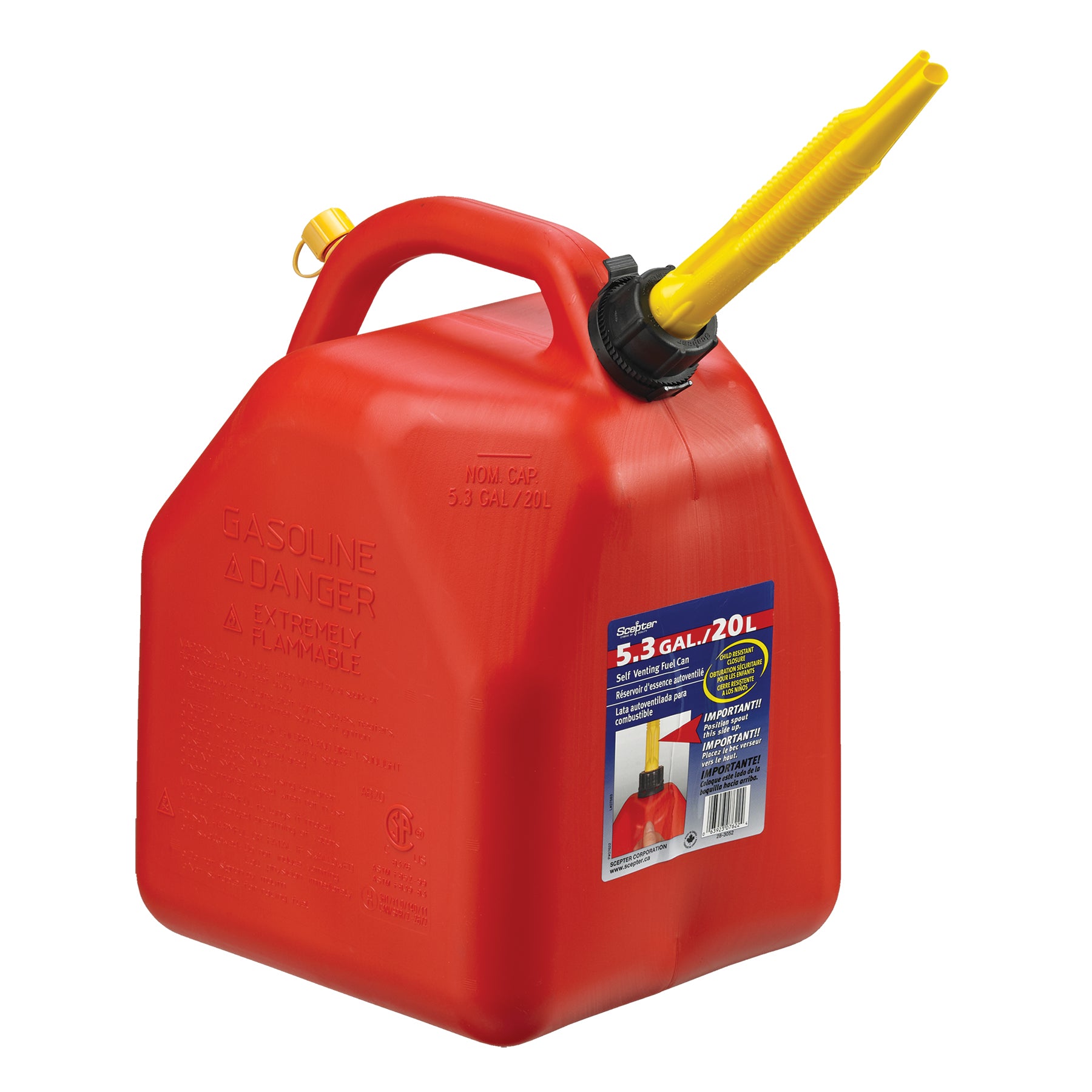 Scepter Polttoainekanisteri 20L