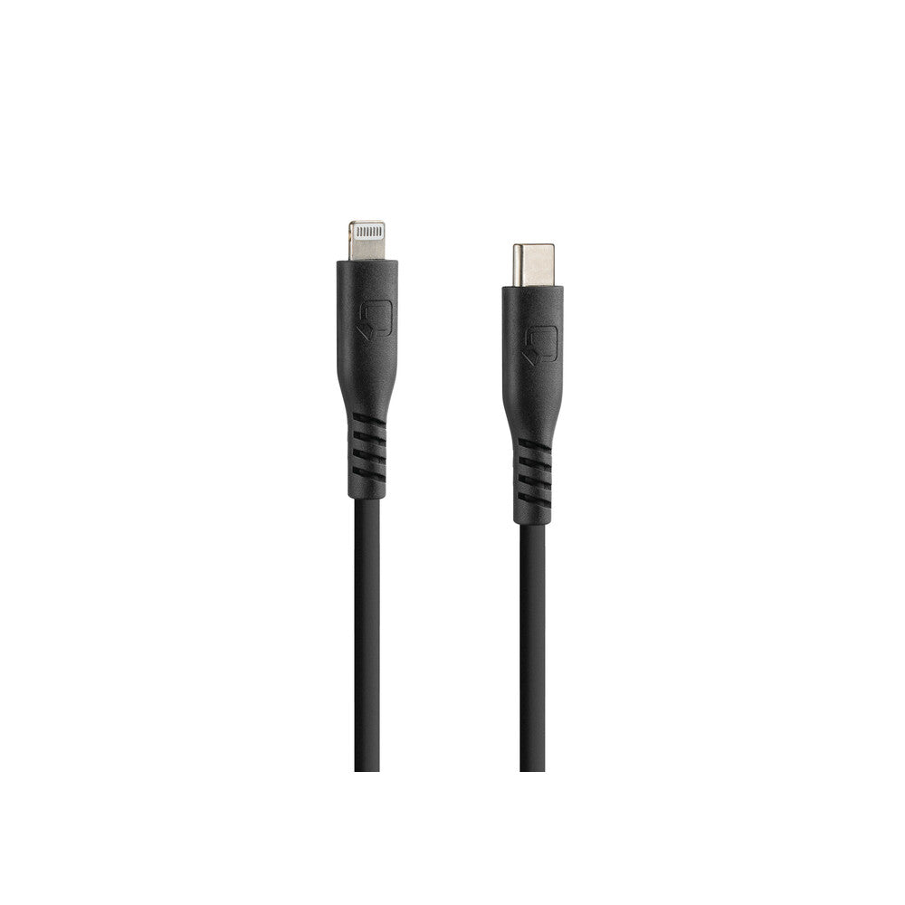 Pro, silikonikaapeli USB Type-C > Apple 8-pin - 20 cm