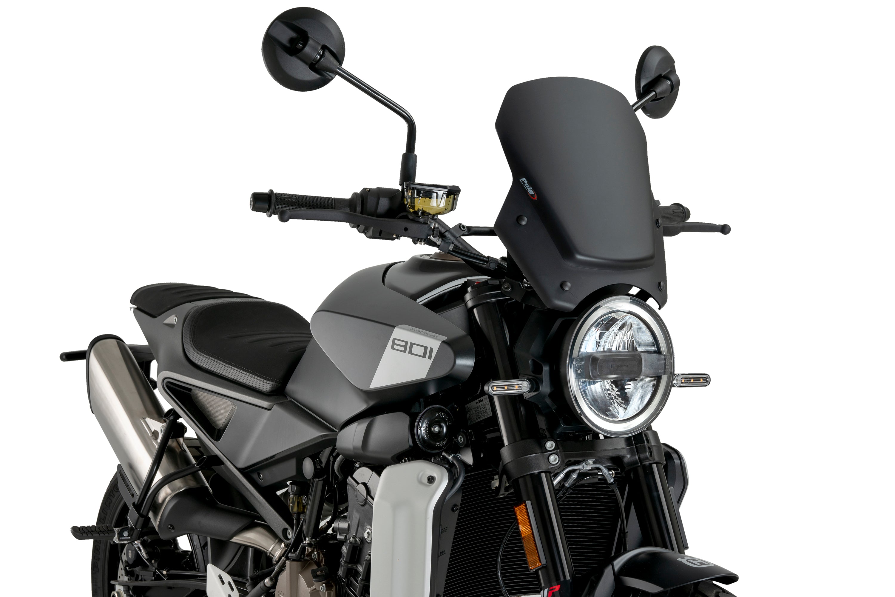 Puig Windscreen New Generation Sport Svartpilien