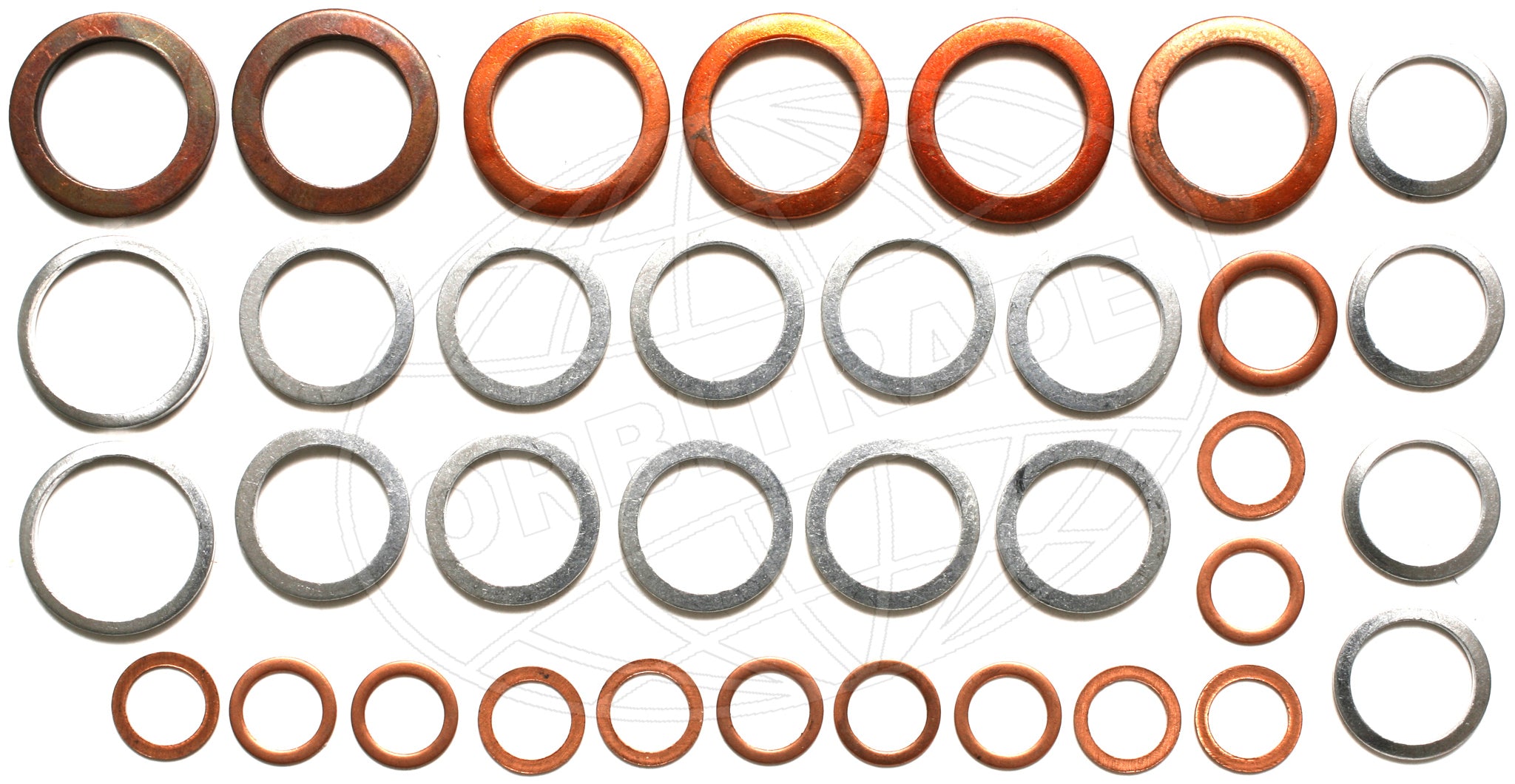 Orbitrade, sealing washer kit