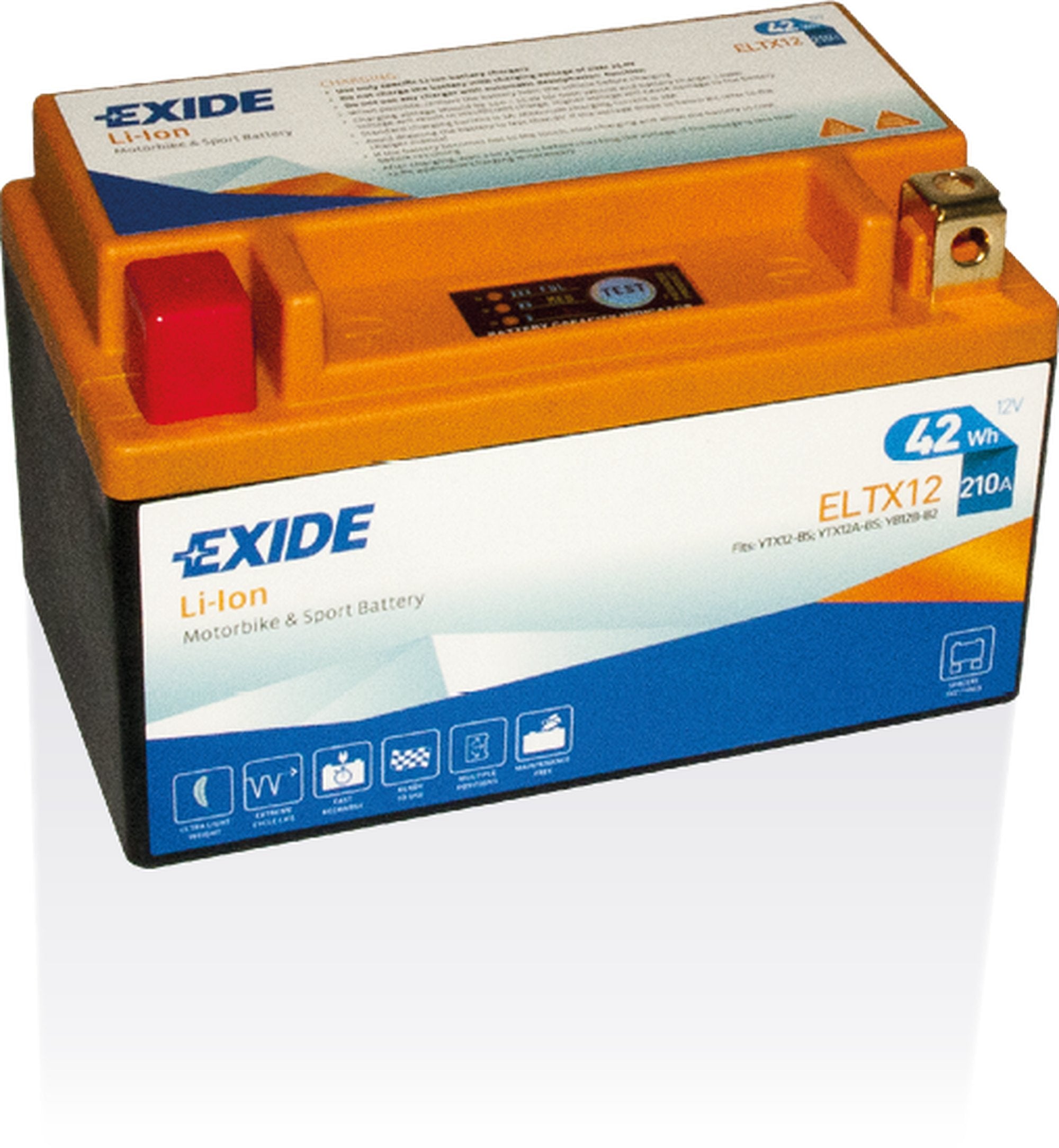 Exide akku Li-Ion ELTX12