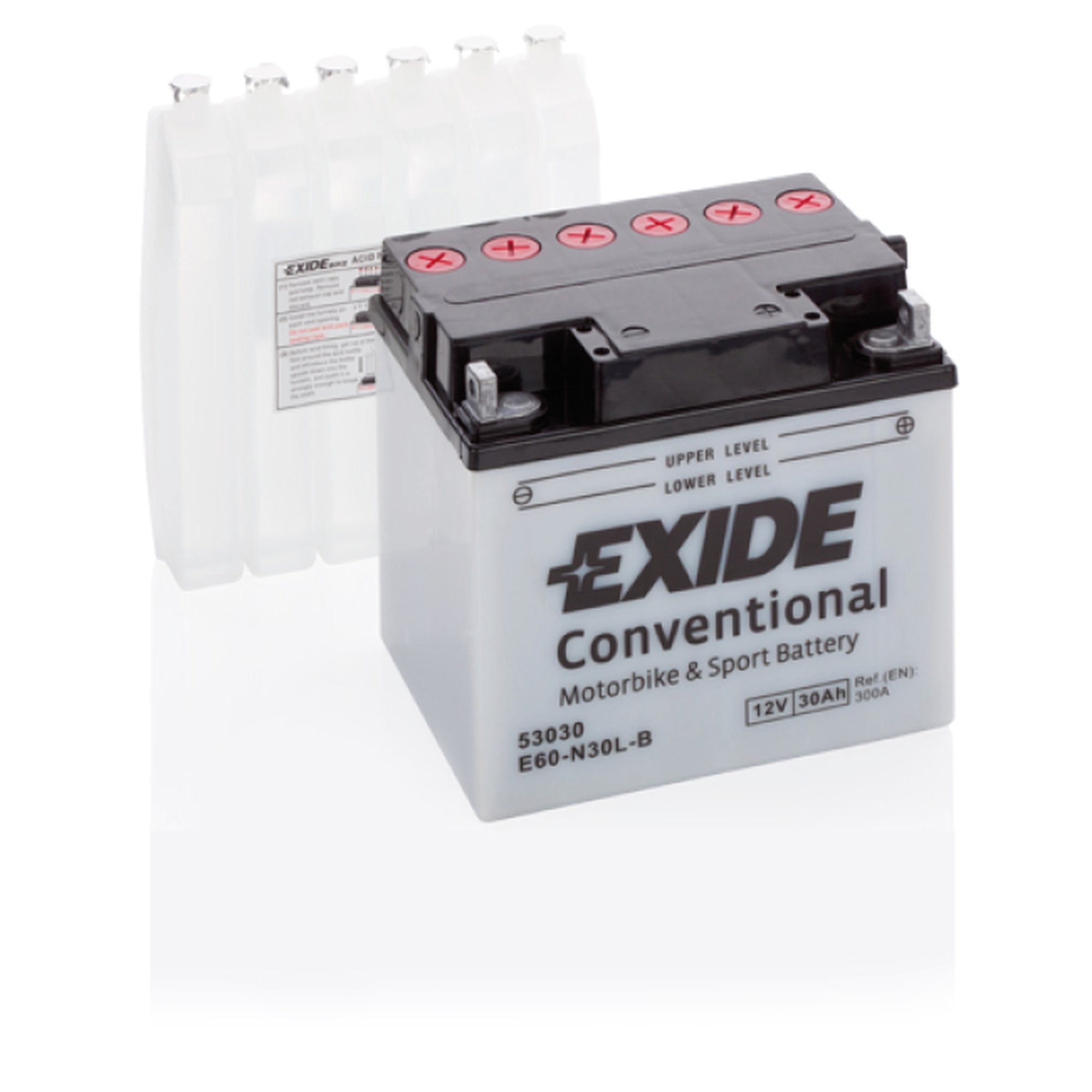 Exide akku E60-N30L-B