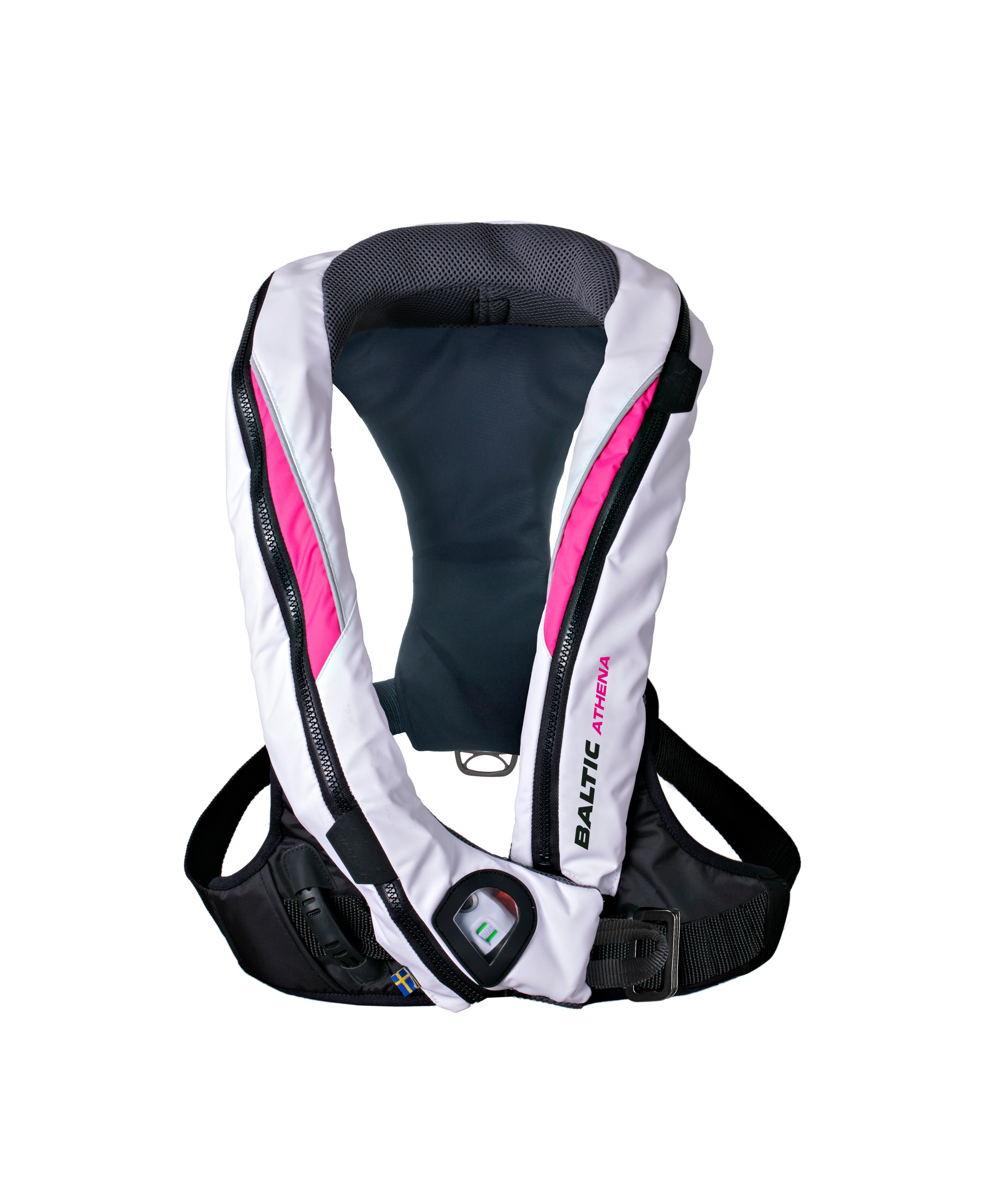 Baltic Athena 165 harness auto ilmatäytteinen pelastusliivi valkoinen/pinkki 40-