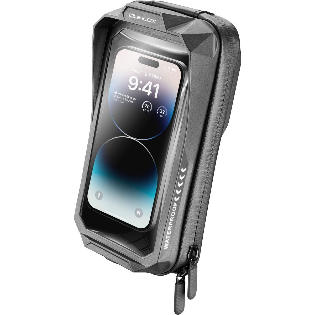 Quiklox 7" Motorcycle Hard Case Ip66