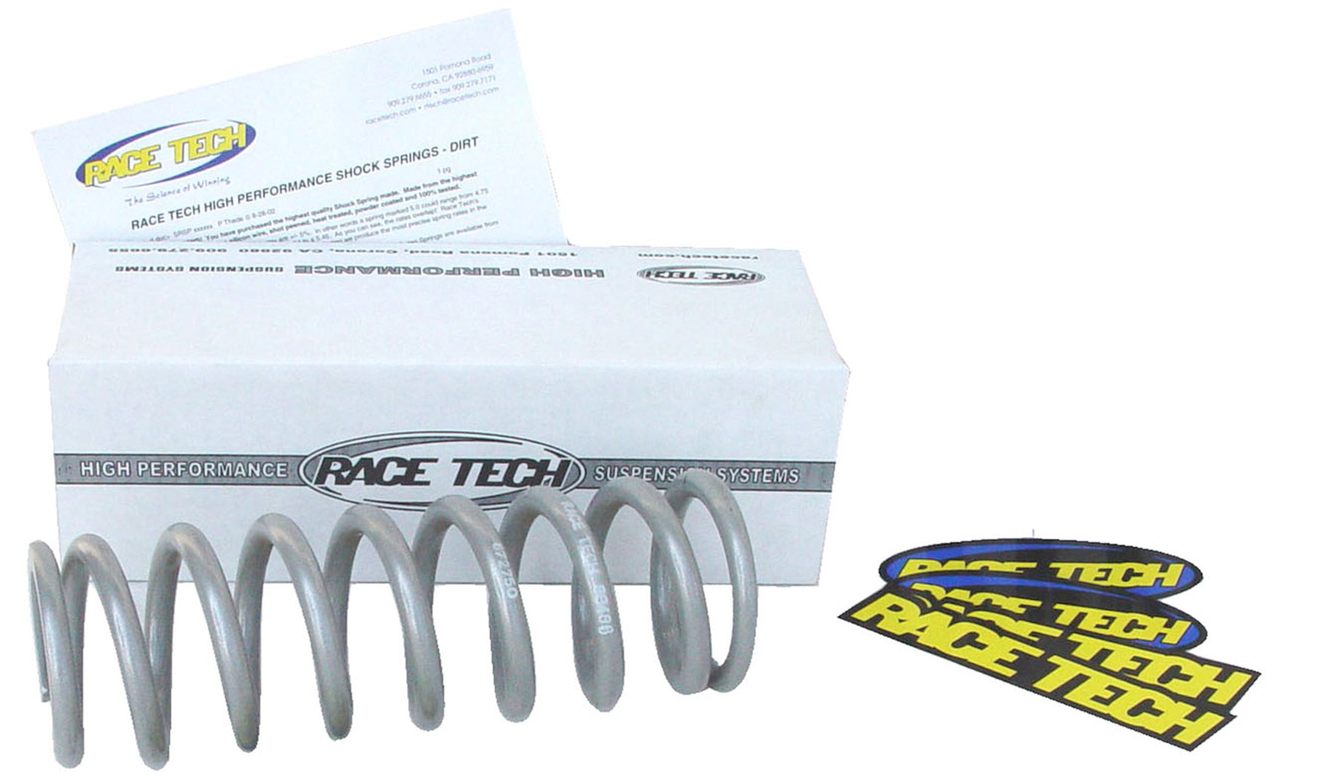 Race Tech Iskunvaimentimen jousi S6226 62.0x260 6,0kg