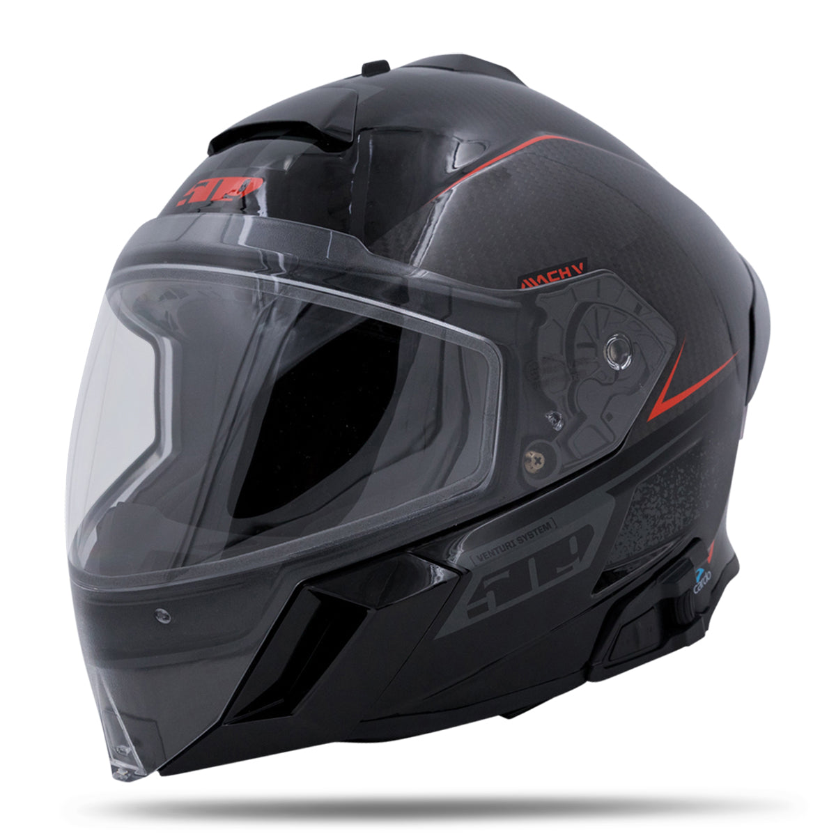 Mach V Carbon Commander Helmet