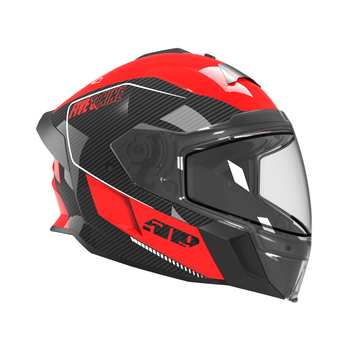 Delta V Carbon Ignite Kelkkakypärä Lämmitettävällä visiirillä