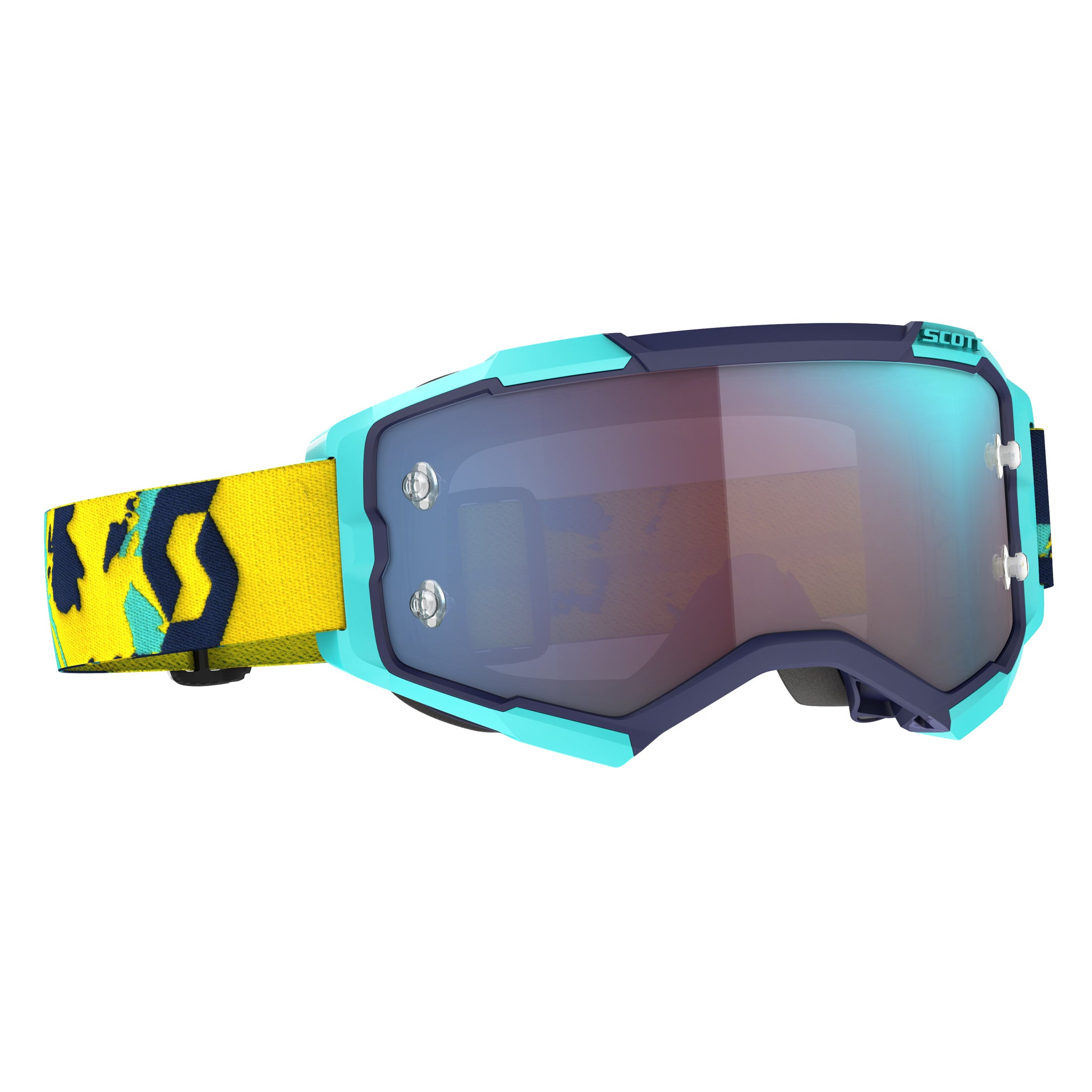Alpinestars Goggle Supertech LTD HUNTA96 XXV PURPLE WHITE MIRROR SILVER
