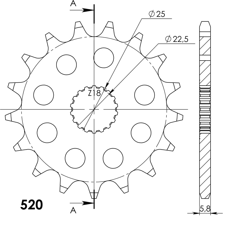 Supersprox Eturatas 1185-17.2