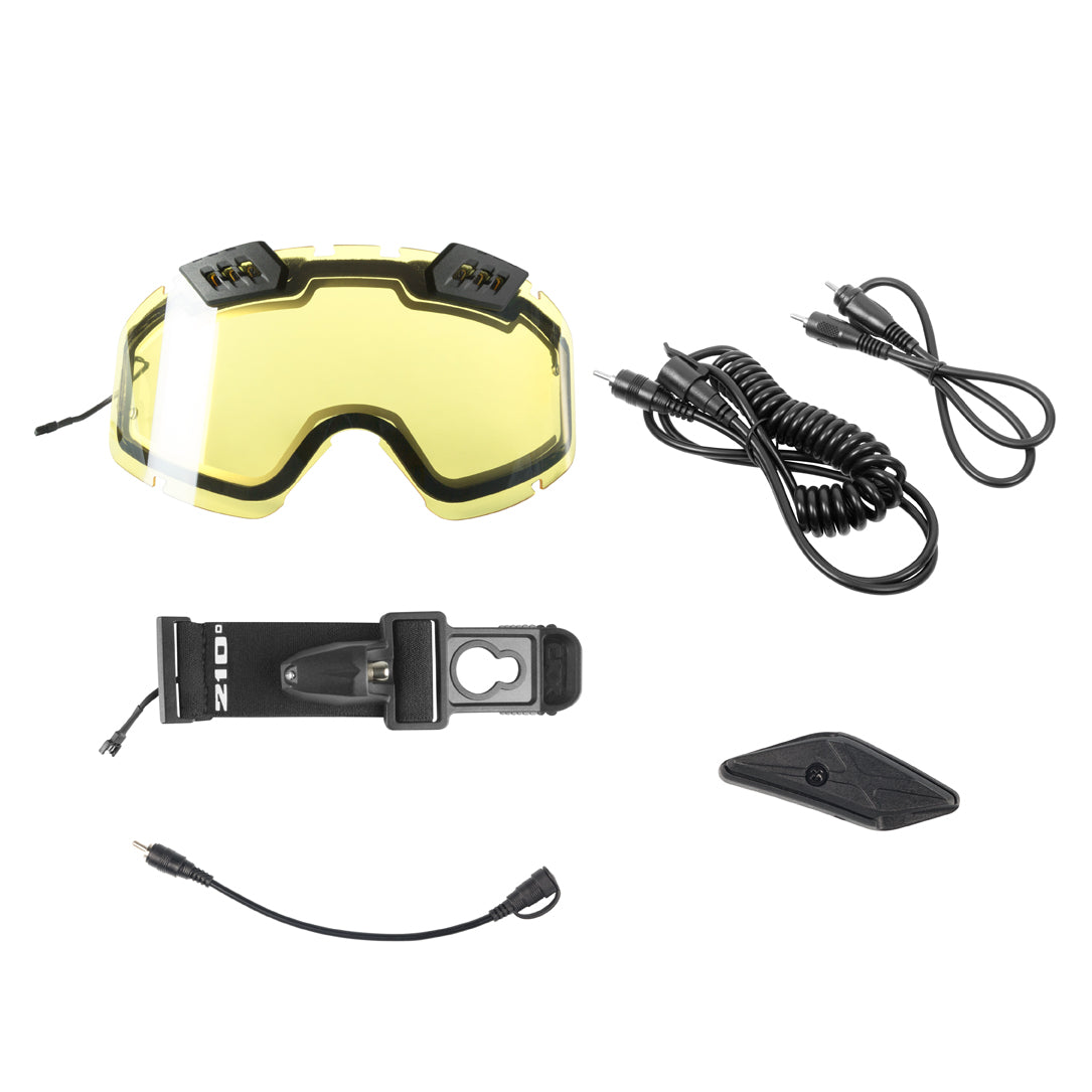 CKX Sähkö Upgrade kit, Ajolasit 210° Airflow
