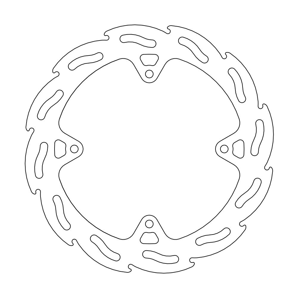 Moto-Master Flame rear disc KTM: 85XS '11